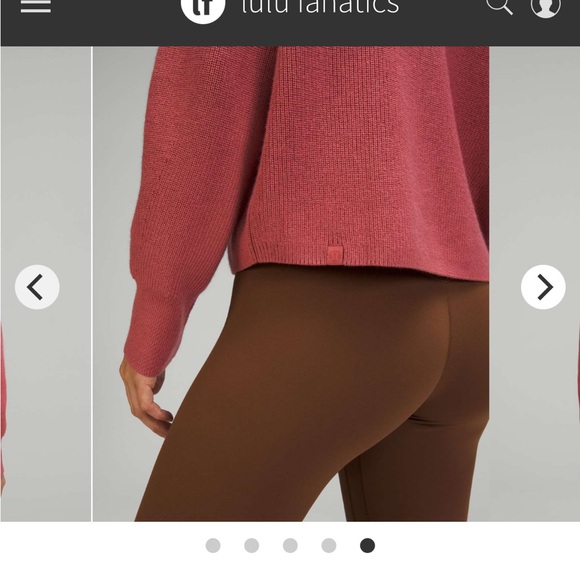 lululemon athletica Pink Sweater - Picture 3 of 8